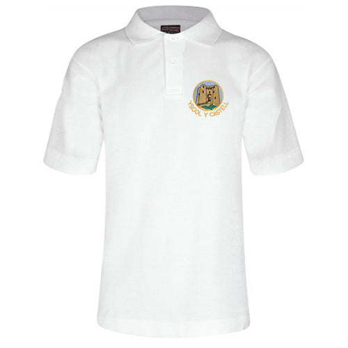 Y Castell : Polo Shirt (White)